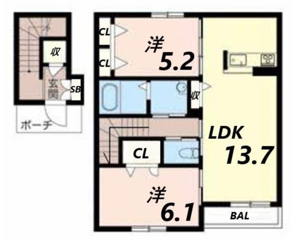 間取図(平面図)