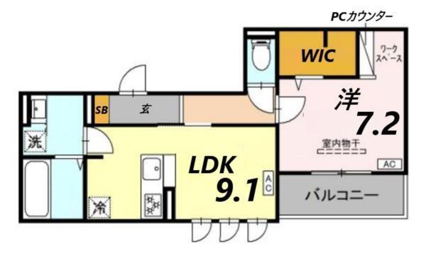 間取図(平面図)