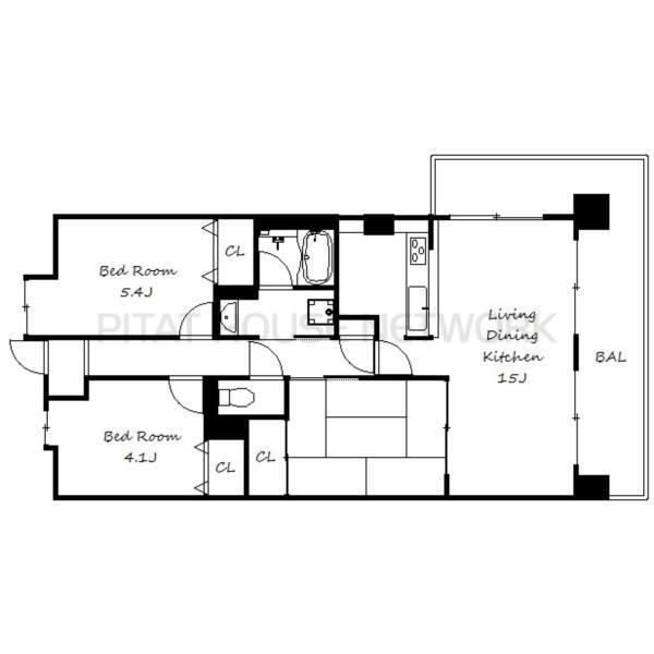 間取図(平面図)