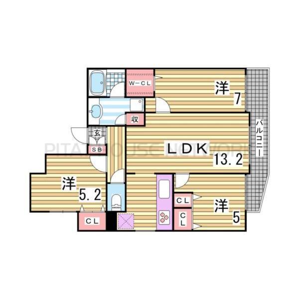 間取図(平面図)