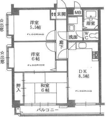 間取図(平面図)