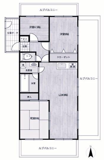 間取図(平面図)