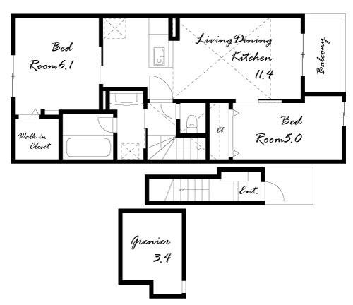 間取図(平面図)