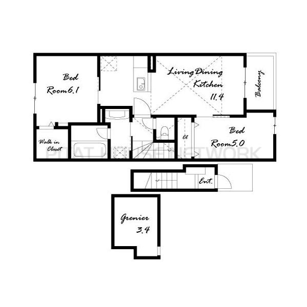 間取図(平面図)