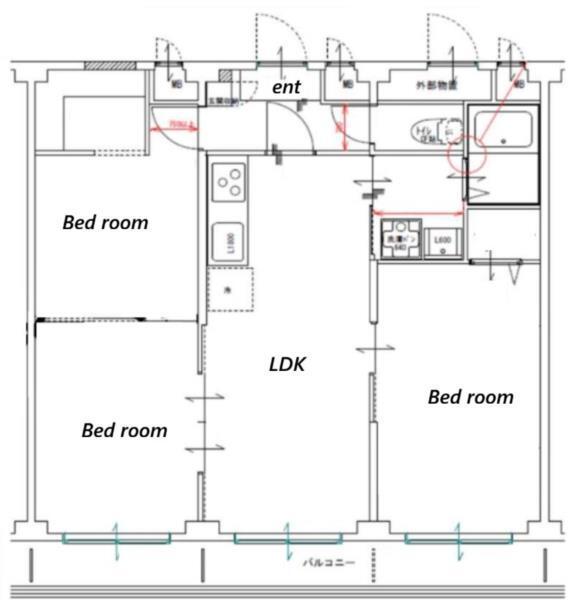 間取図(平面図)