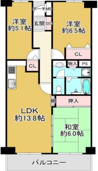 間取図(平面図)