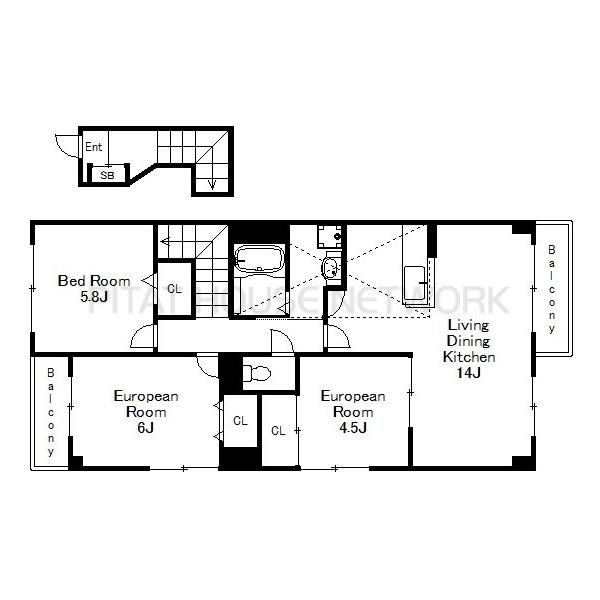 間取図(平面図)