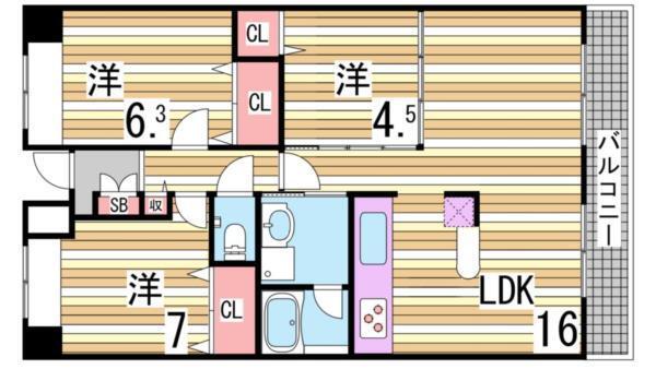 間取図(平面図)