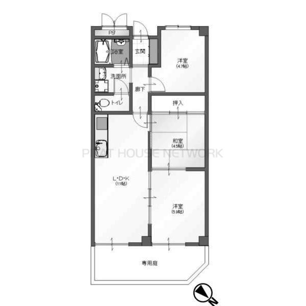 間取図(平面図)
