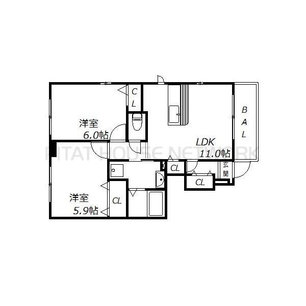 間取図(平面図)