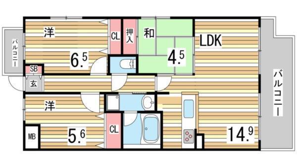 間取図(平面図)