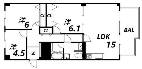 間取図(平面図)