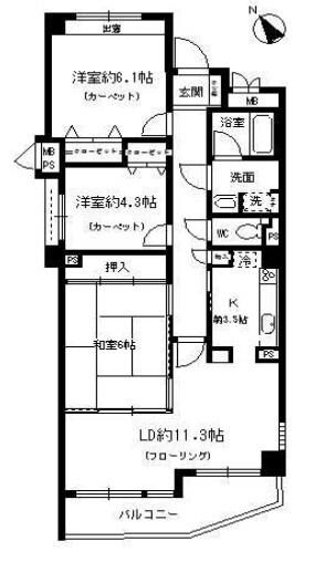 間取図(平面図)