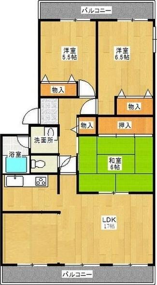 間取図(平面図)