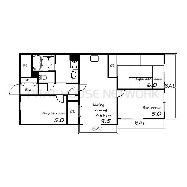 間取図(平面図)