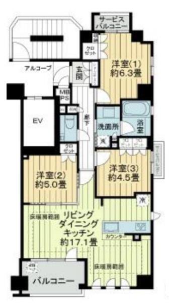 間取図(平面図)