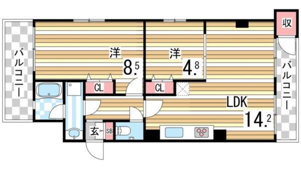 間取図(平面図)