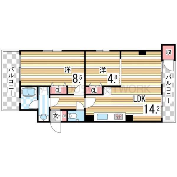 間取図(平面図)