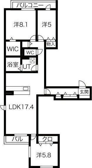 間取図(平面図)