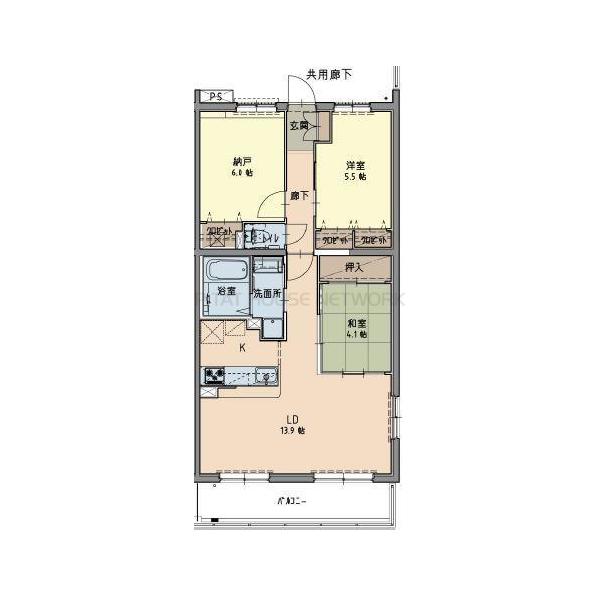 間取図(平面図)