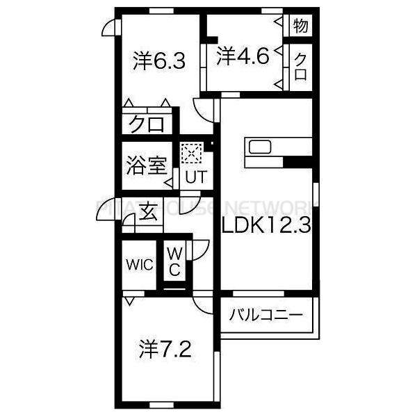 間取図(平面図)