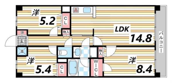 間取図(平面図)