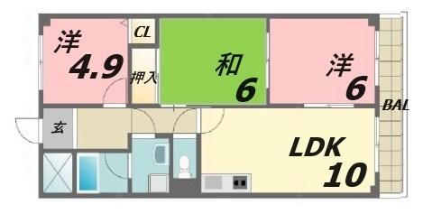 間取図(平面図)