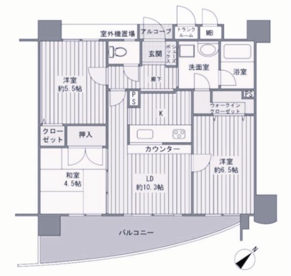 間取図(平面図)
