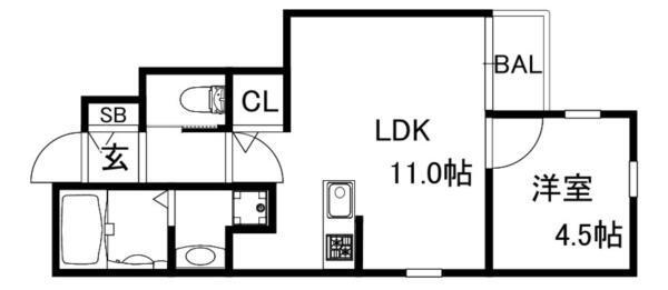 間取図(平面図)