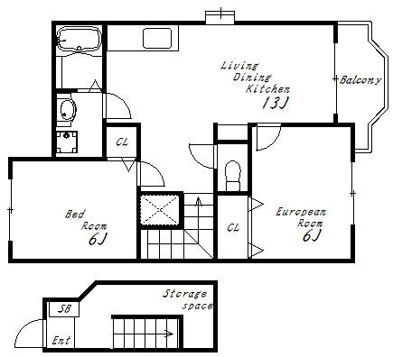 間取図(平面図)