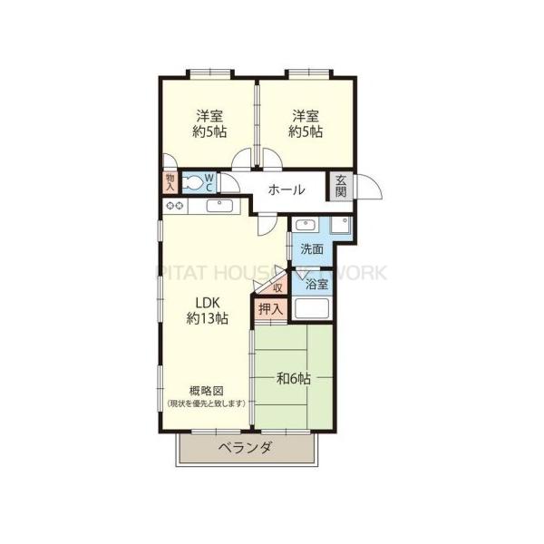 間取図(平面図)