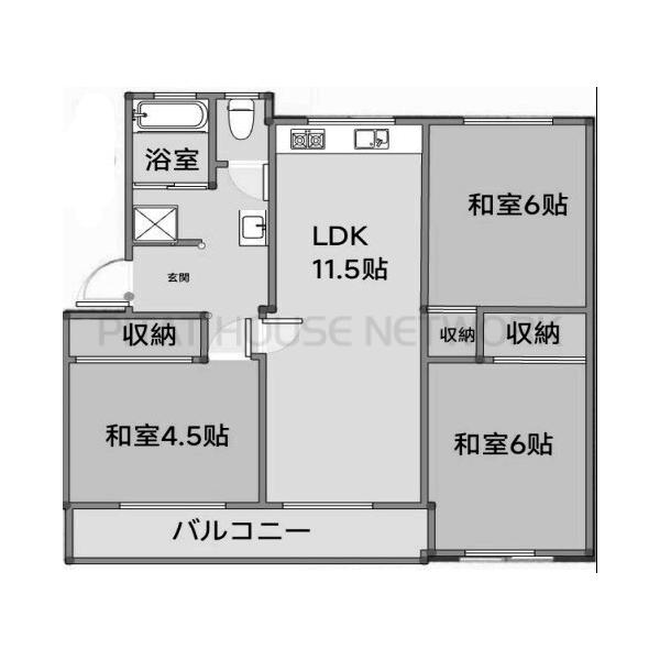 間取図(平面図)