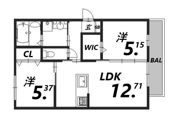間取図(平面図)