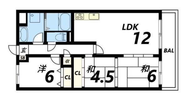 間取図(平面図)