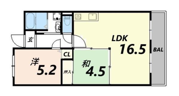 間取図(平面図)