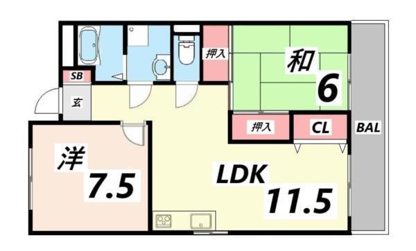 間取図(平面図)