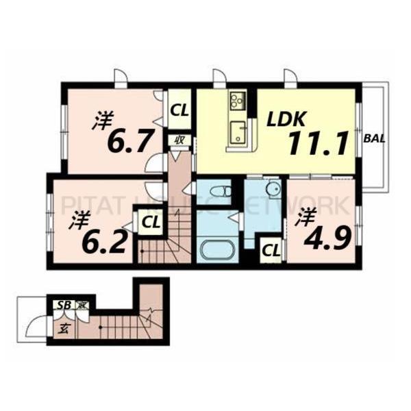 間取図(平面図)