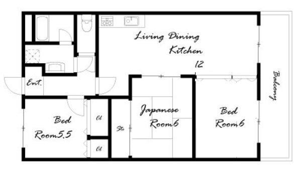 間取図(平面図)