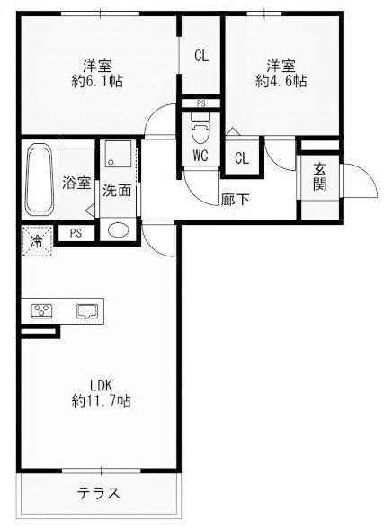 間取図(平面図)
