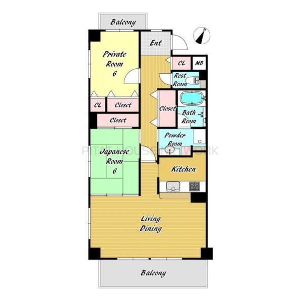 間取図(平面図)