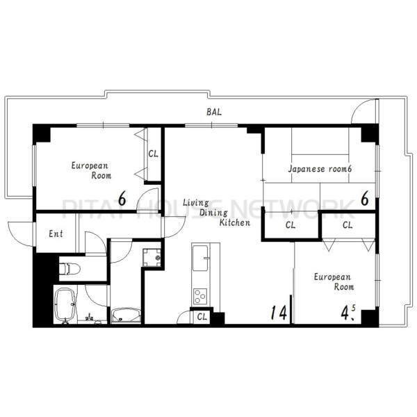 間取図(平面図)