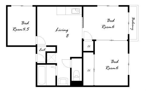 間取図(平面図)