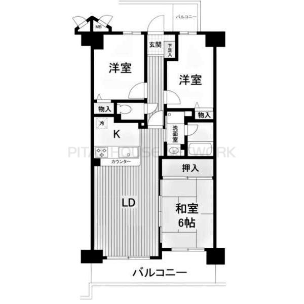 間取図(平面図)