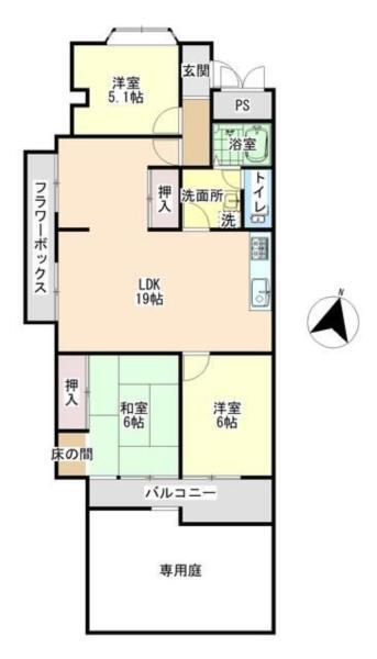 間取図(平面図)