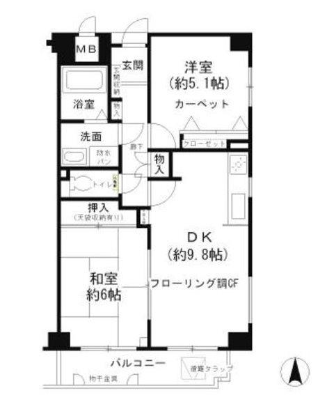間取図(平面図)