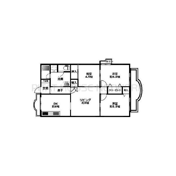 間取図(平面図)