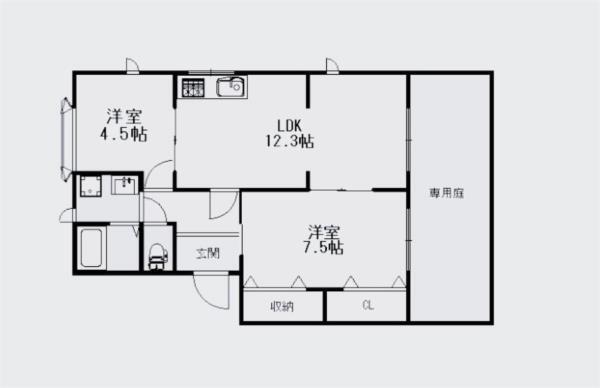 間取図(平面図)