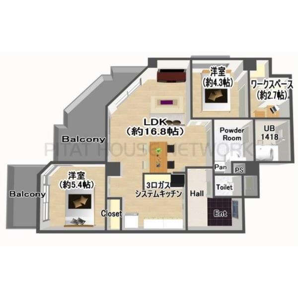 間取図(平面図)