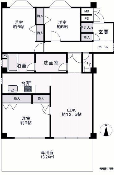 間取図(平面図)
