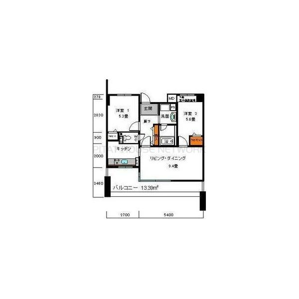 間取図(平面図)